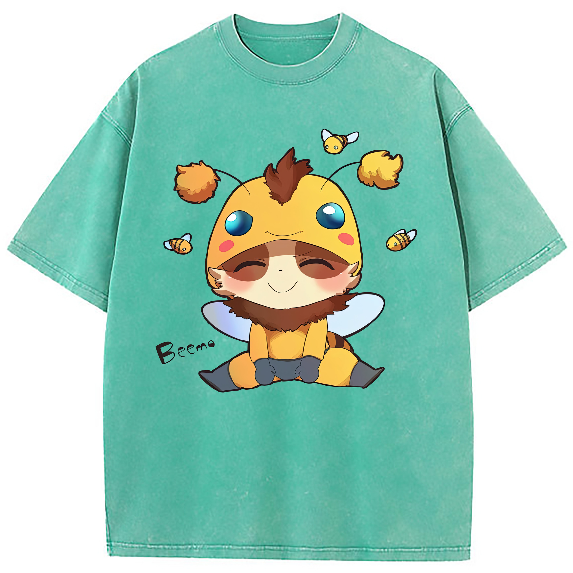 （画像用） リーグ・オブ・レジェンド League of Legends LOL 綿100% ヴィンテージ風 半袖Tシャツ（フロントプリント）